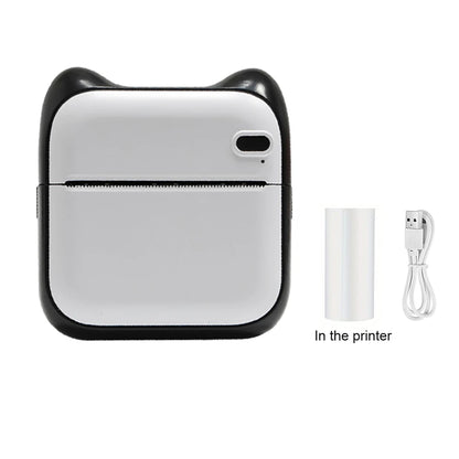 Mini Printer, Portable Thermal Printer Efficiently and Quickly, Inkless Pocket Photo Printer for Study Notes, Pictures, DIY